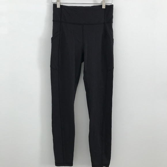 Lululemon Black Legging Pants Womens 6 - Picture 1 of 11